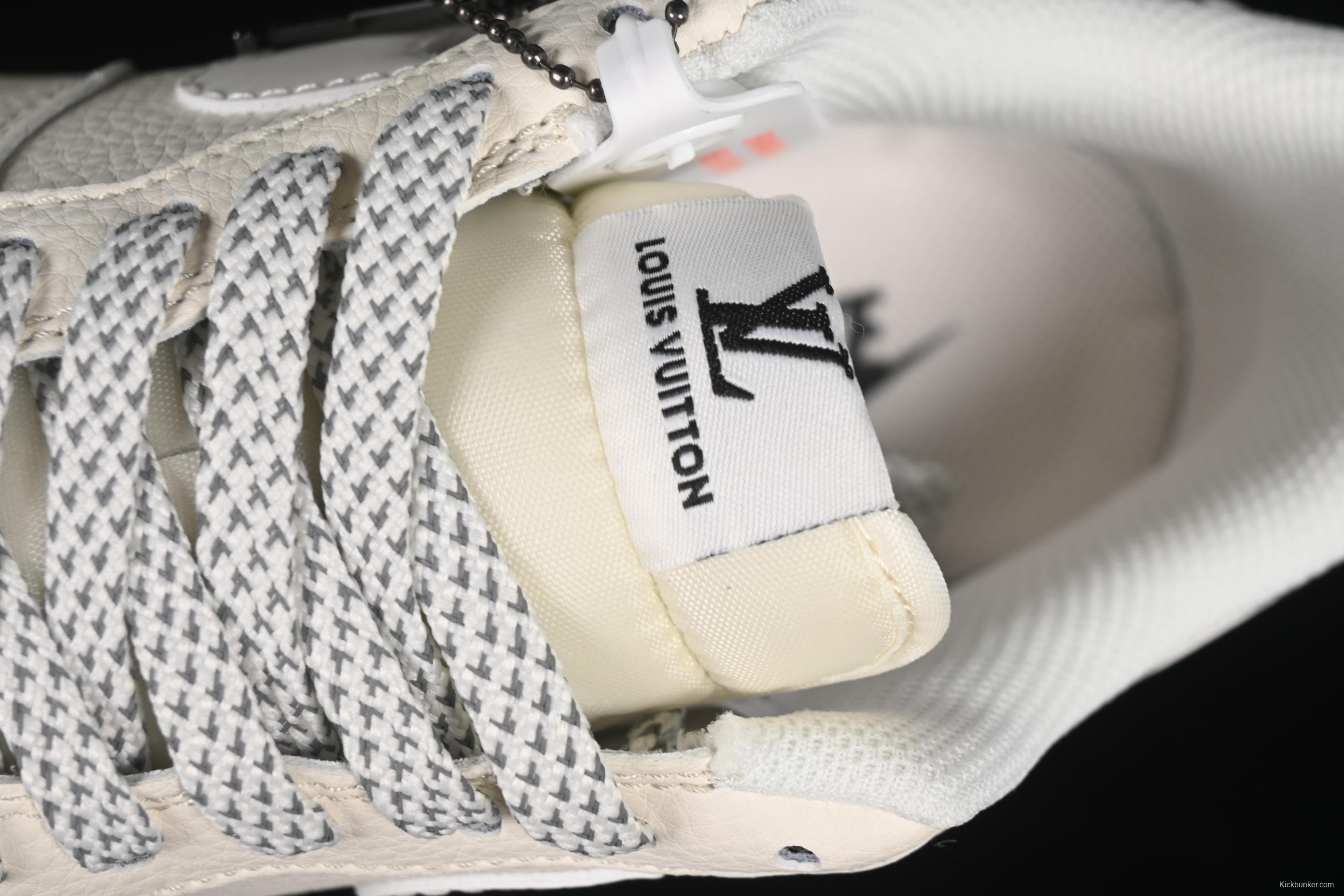 Nike Air Force 1'07 Low LV Collaboration Off-White Black Sole Casual Sneakers - XX3168-139