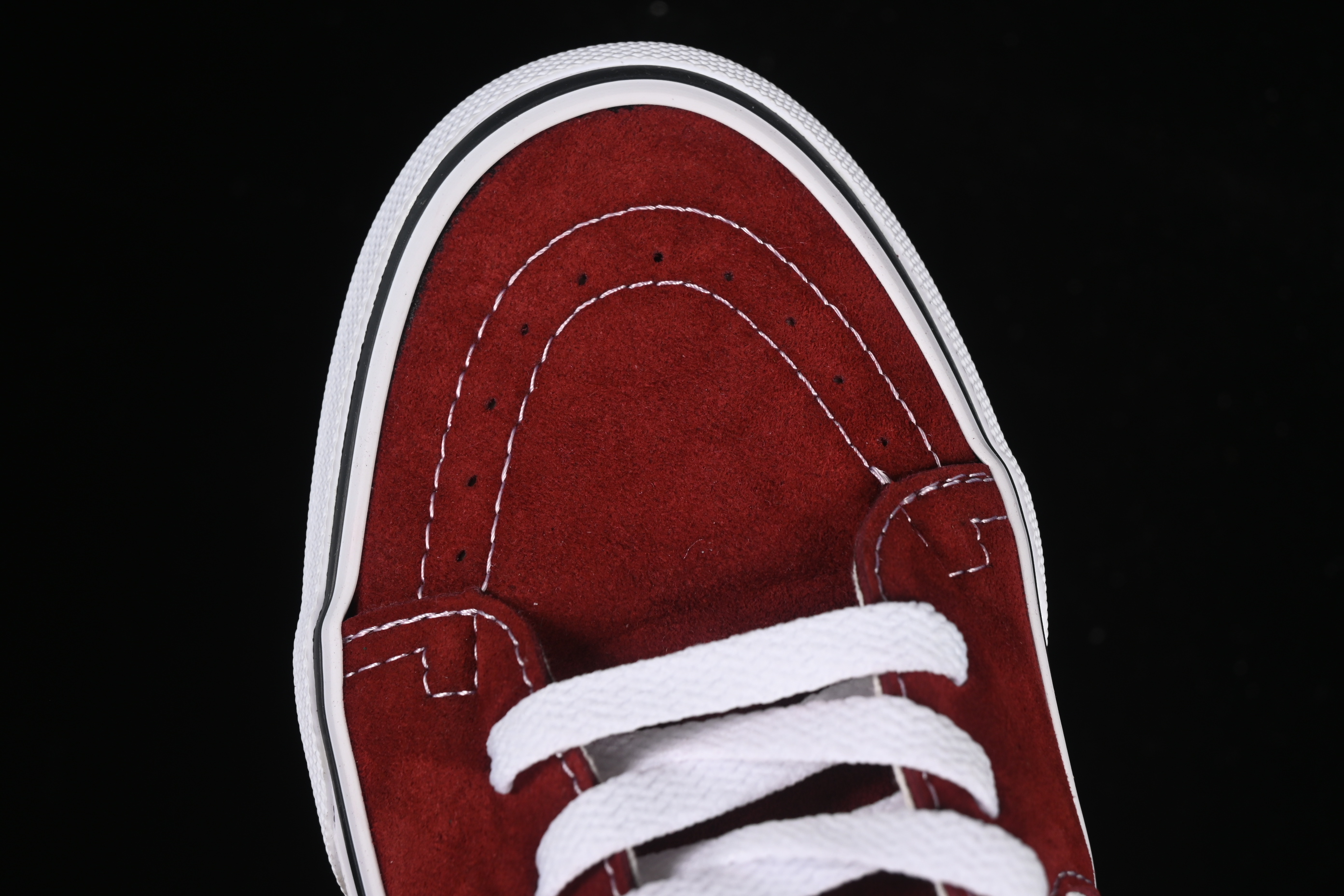 Vans Sk8-Low Burgundy Anti-Slip Casual Skate Shoes - VN0A4UUK5U7