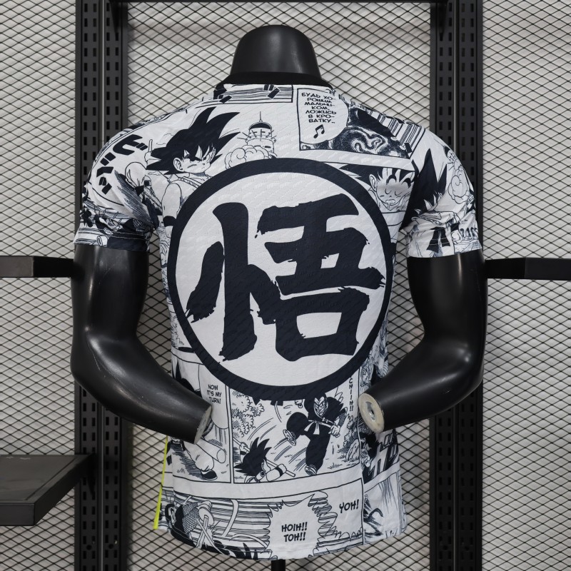 Player Version 2025 Japan White with Dragon Ball Manga Jersey