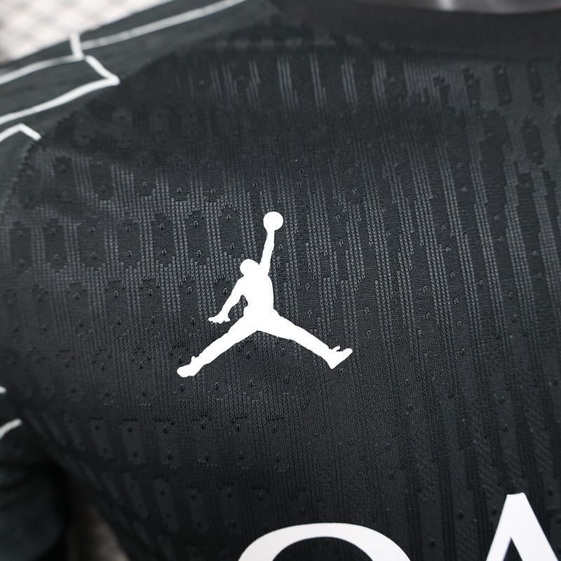 Player Version 25/26 PSG Black Goalkeeper Jersey