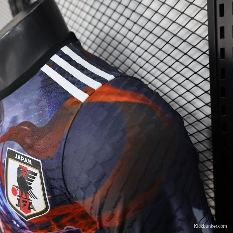 Player Version 2025 Japan Purple with Anime NAZHAI Graphic Jersey