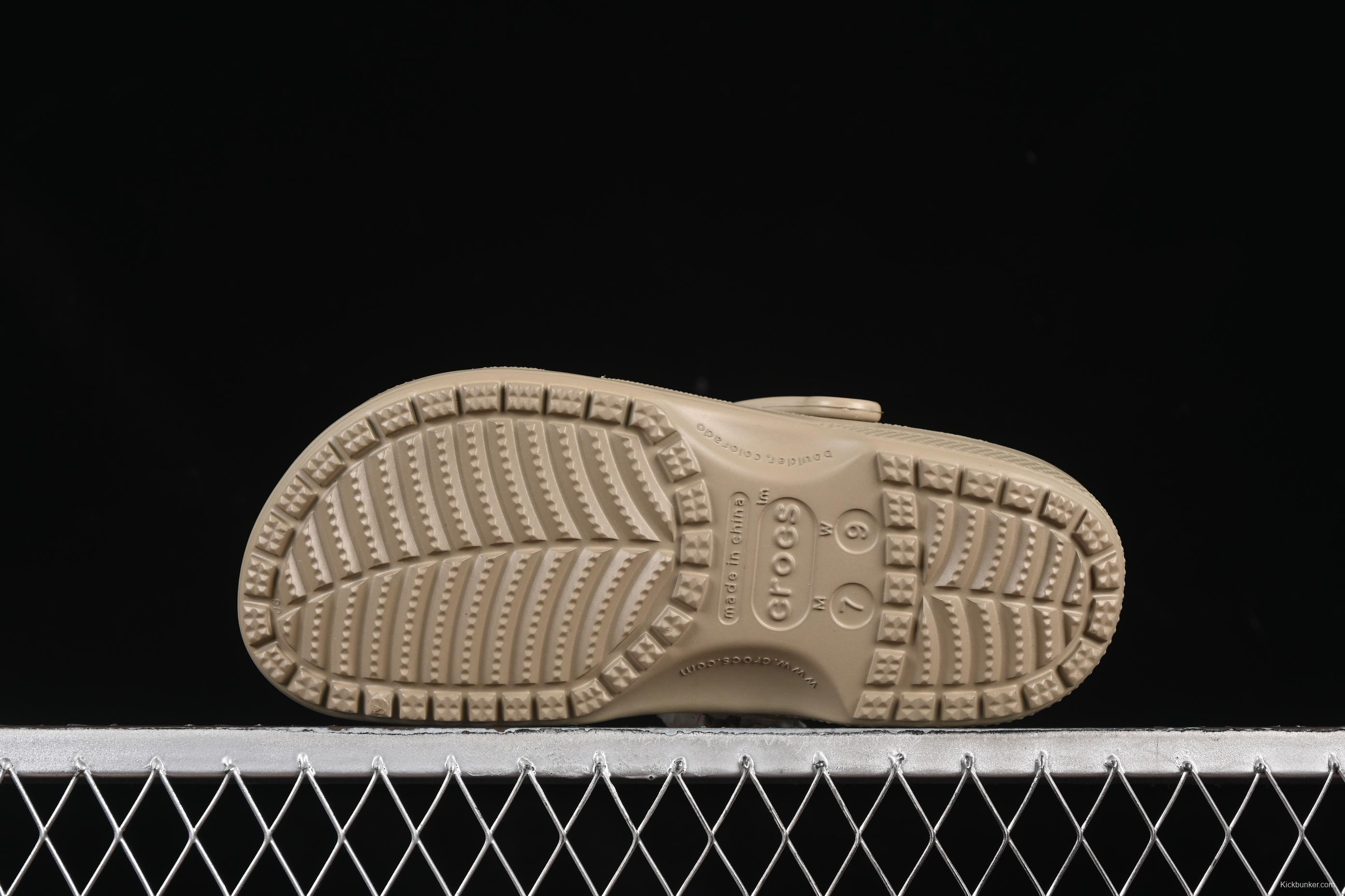 Crocs Classic Clog Summer Two-Way Beach Sandals with Ventilation Holes - B.D4