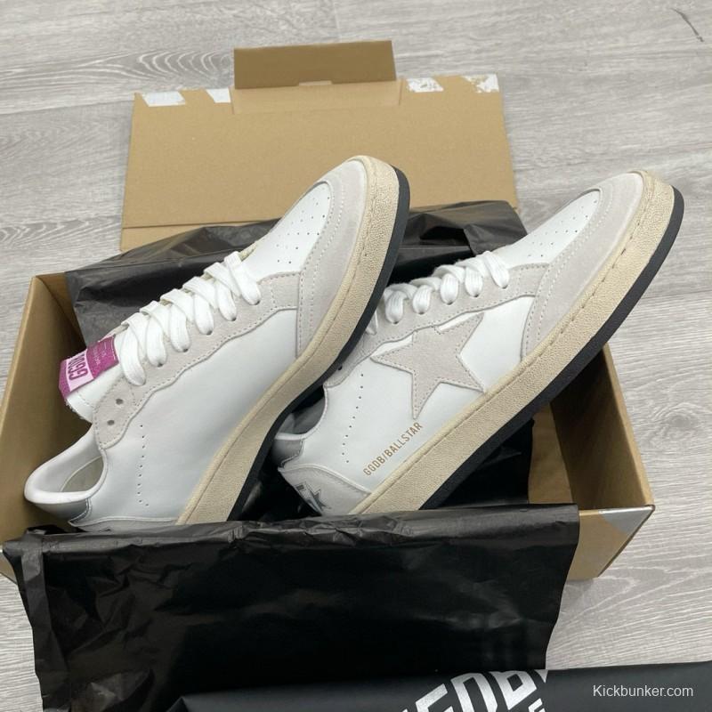 2024 Unisex GGDB White Grey Suede Leather Sneakers MJ00260