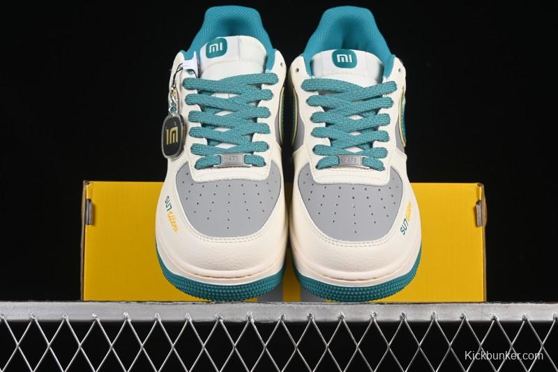 Nike Air Force 1 '07 Low Xiaomi Collaboration Gulf Blue Casual Sneakers - SS1168-208