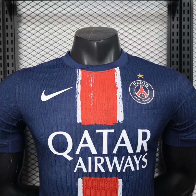 1 Star Player Version 25/26 PSG Home Jersey