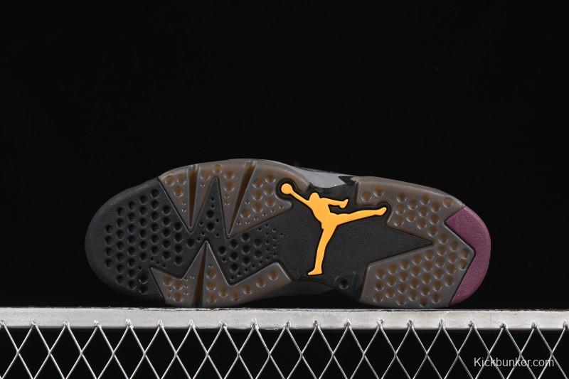 Nike Air Jordan 6 Retro Bordeaux Premium Suede Sneakers - CT8529-063