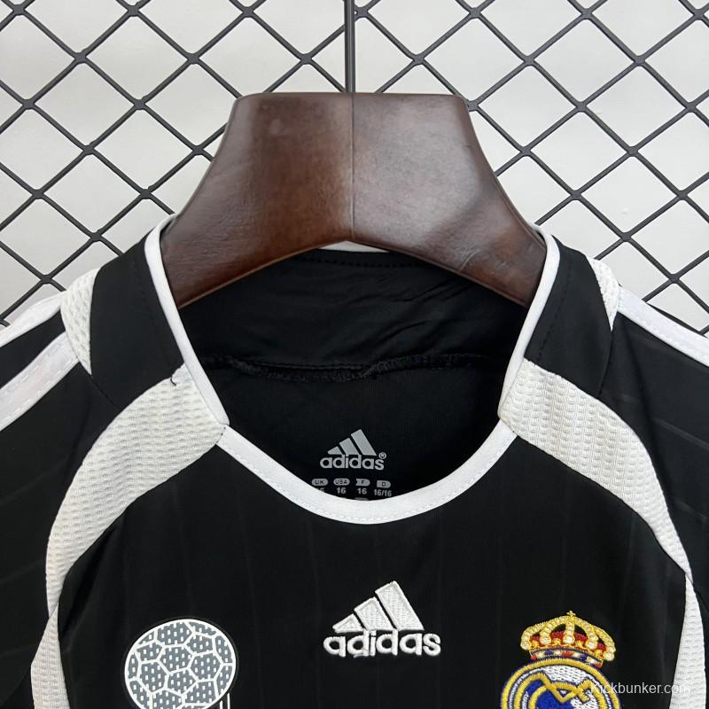Retro 06/07 Kids Real Madrid Away Size 16-28 Jersey