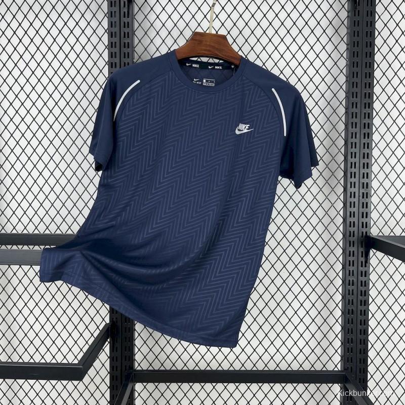2025 NIKE Navy T-Shirt #1044
