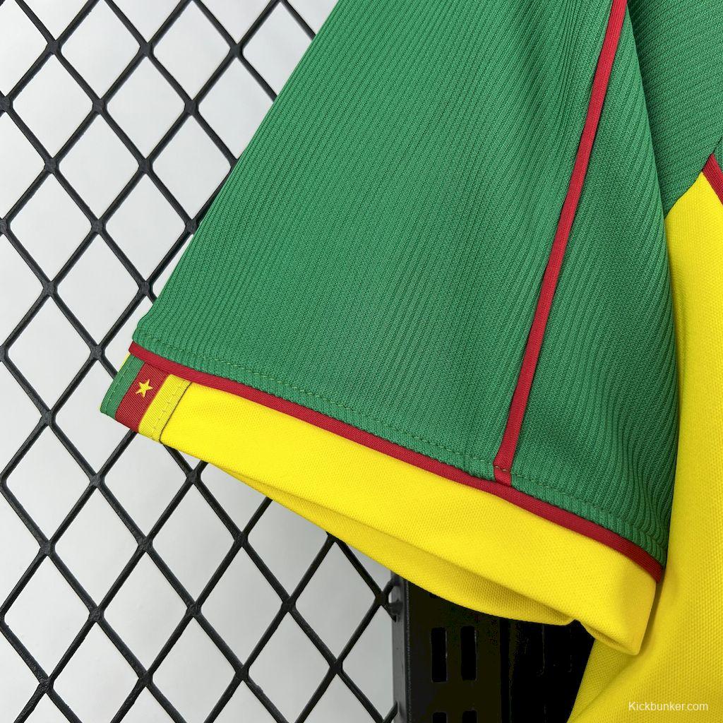 1998 Cameroon Home Retro Jersey