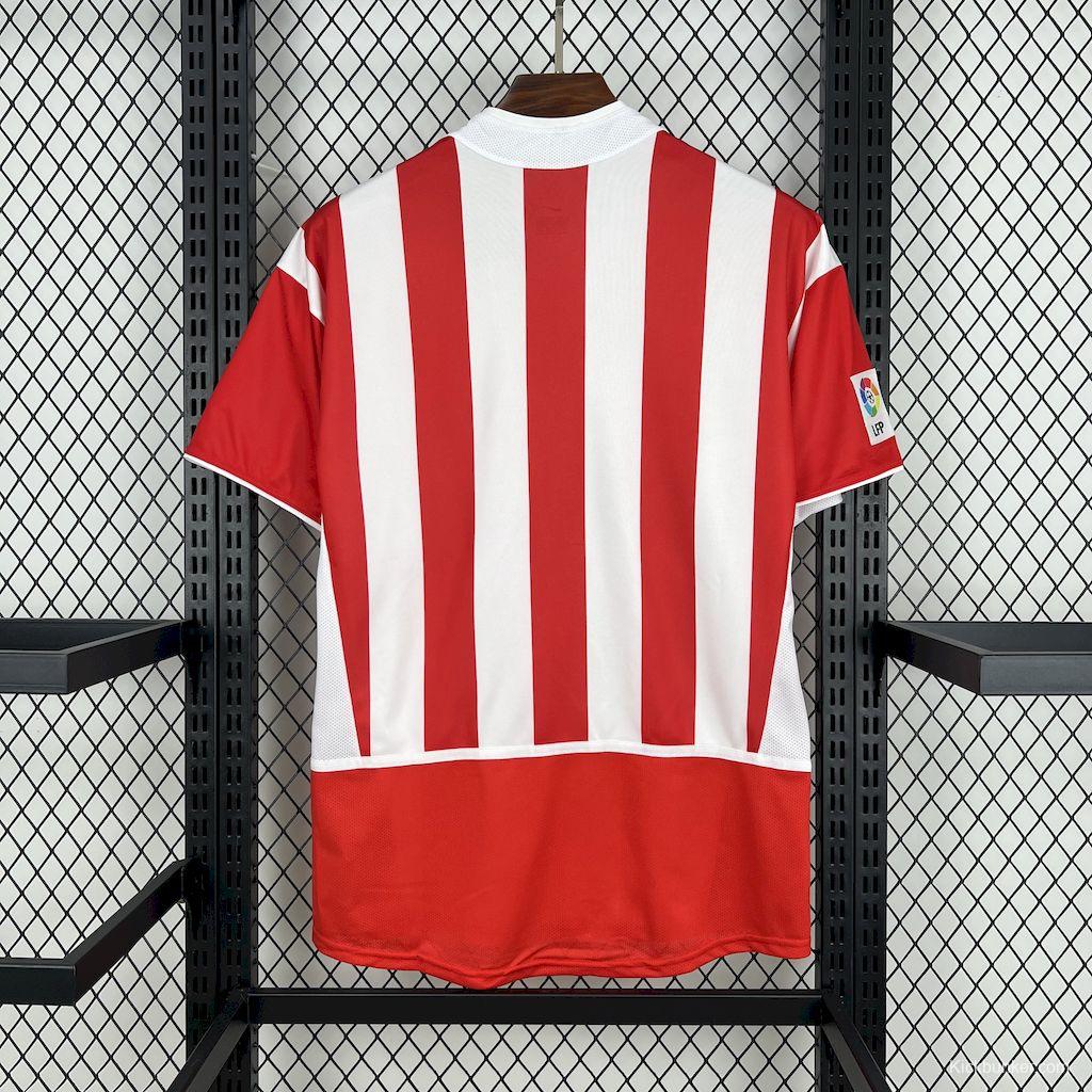 2002/03 Atletico Madrid Home Retro Jersey
