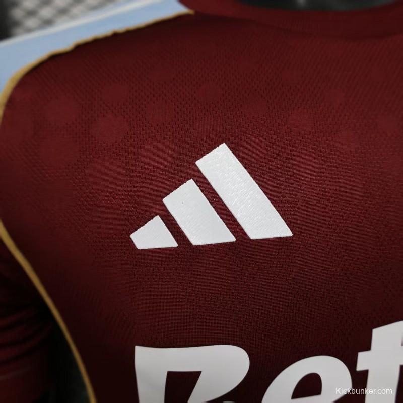 Player Version 25/26 Aston Villa Home Jersey