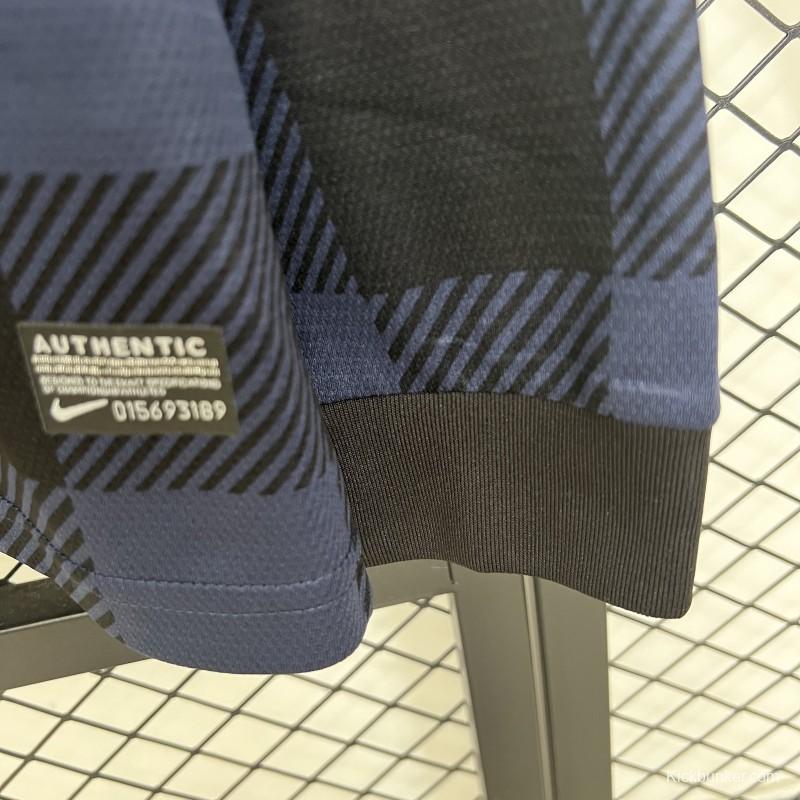 13/14 Retro Manchester United Long Sleeve Black Jersey