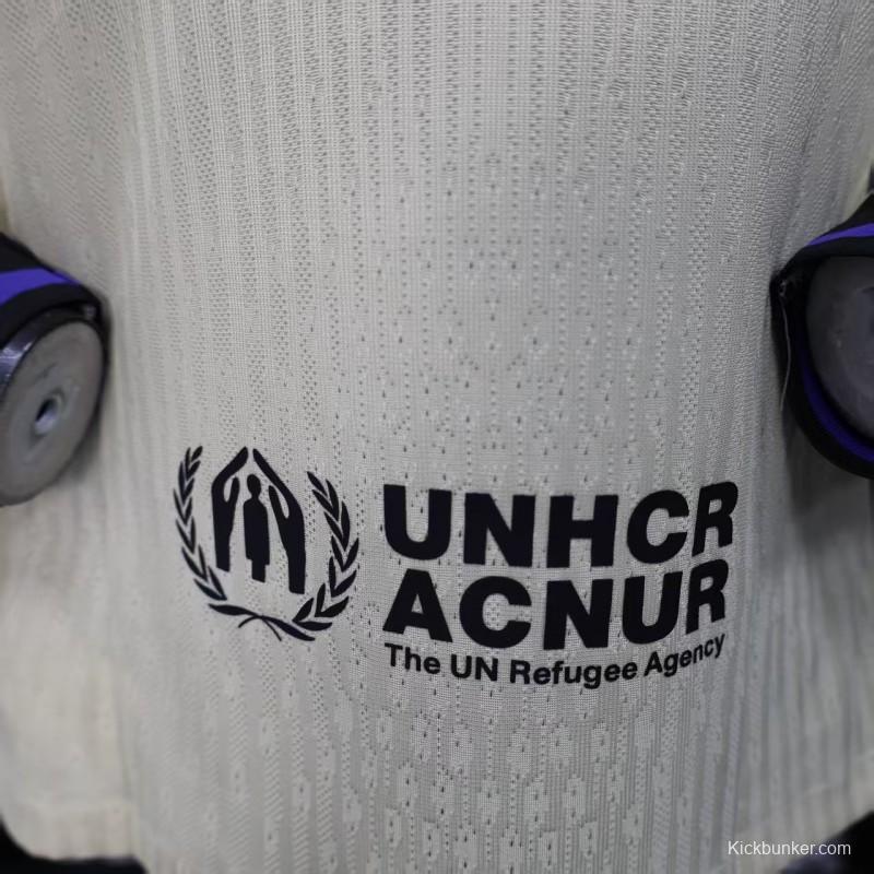 Player Version 25/26 Barcelona  Away Long Sleeve Jersey