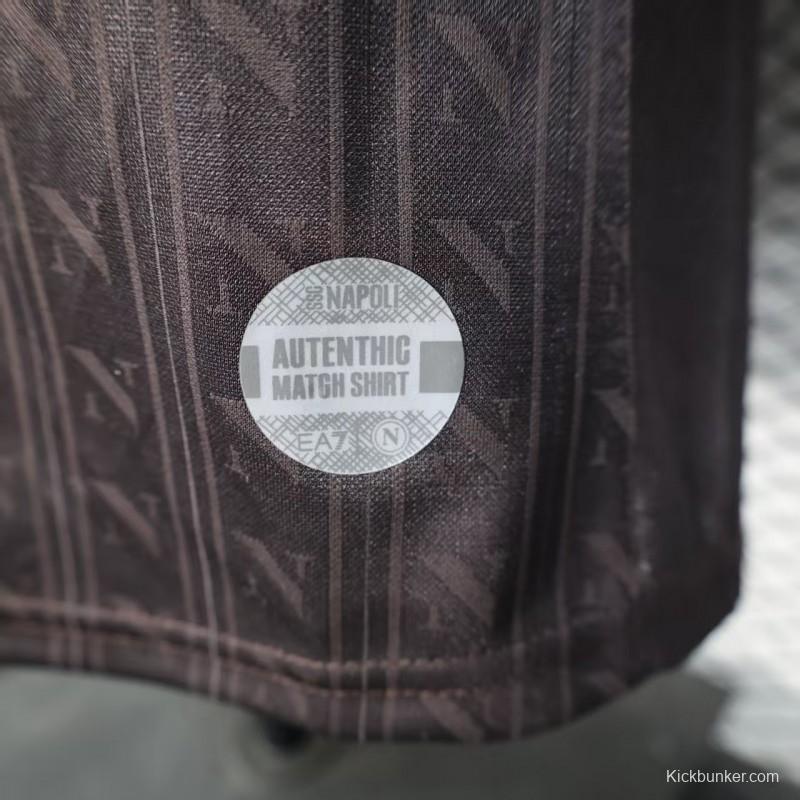 Player Version 25/26 Napoli Third Black Jersey