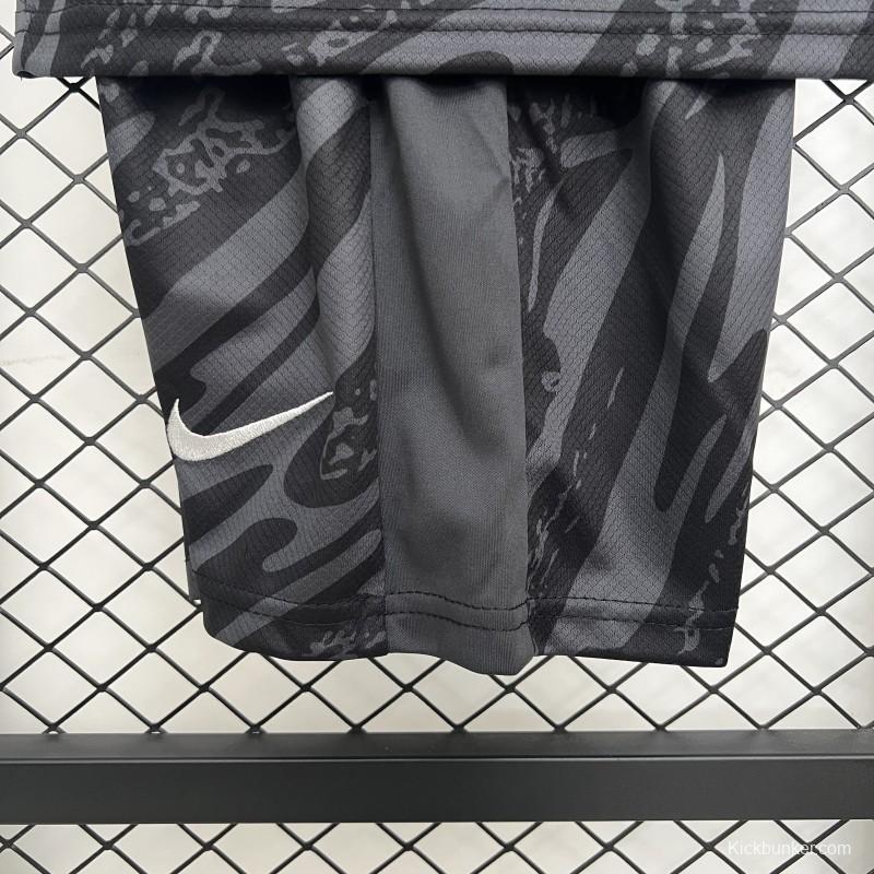 25/26 Kids Sporting Lisbon Goalkeeper Black Jersey