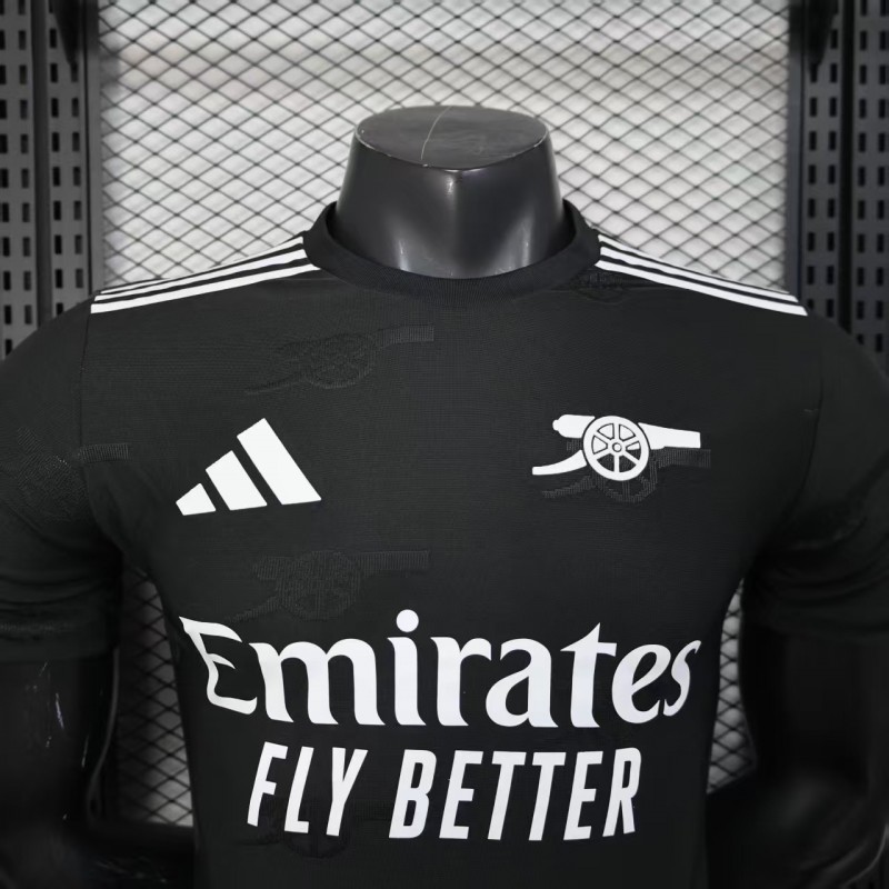 Player Version 25/26 Arsenal Black Pre-Match Jersey