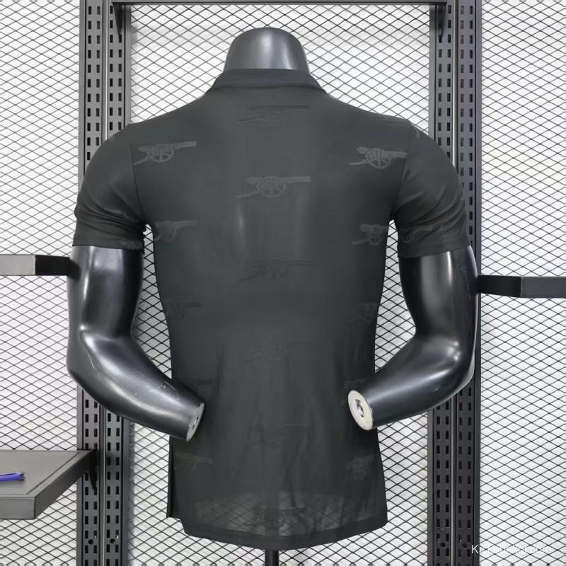 Player Version 25/26 Arsenal Black Pre-Match Jersey