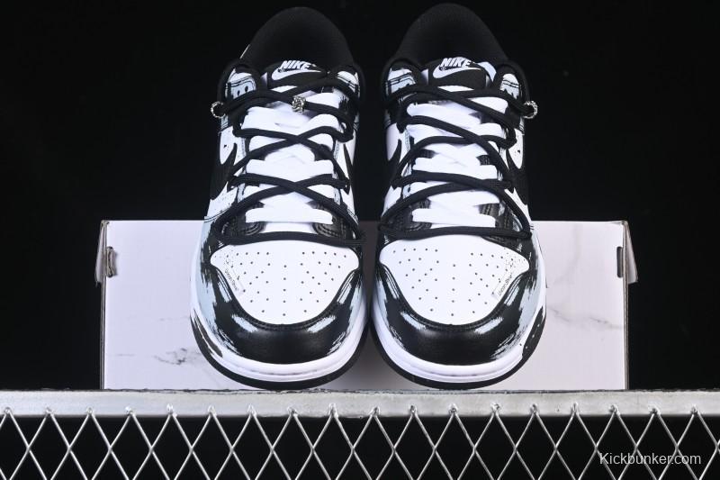 Nike SB Dunk Low Strap Custom Low-Top Casual Skate Shoes - DD1391-100