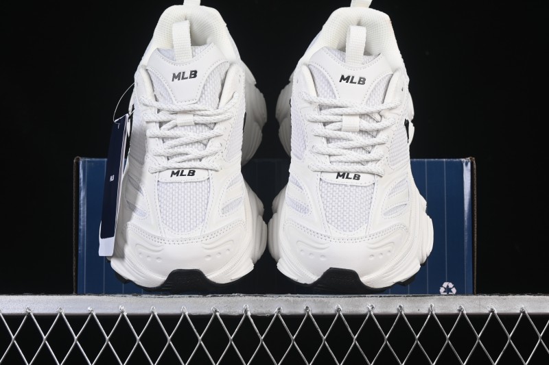 New York Yankees Chunky A Height-Increasing Thick Sole Casual Running Shoes - 3ASHW055N07WHS