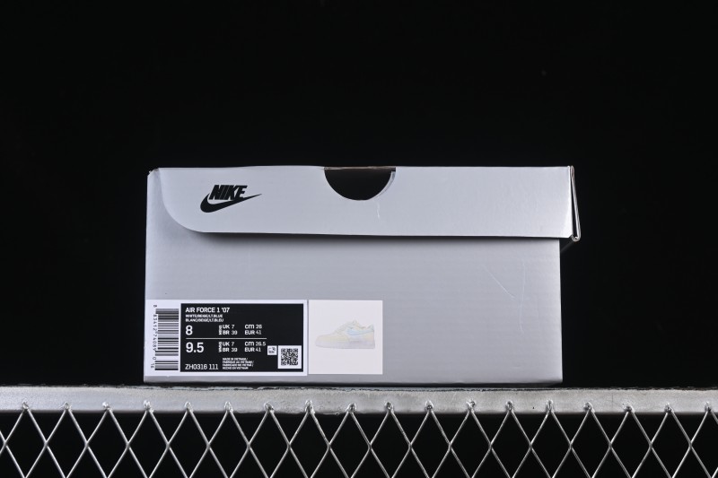 Nike Air Force 1 '07 Low Lemon Soda Casual Sneakers - ZH0316-111