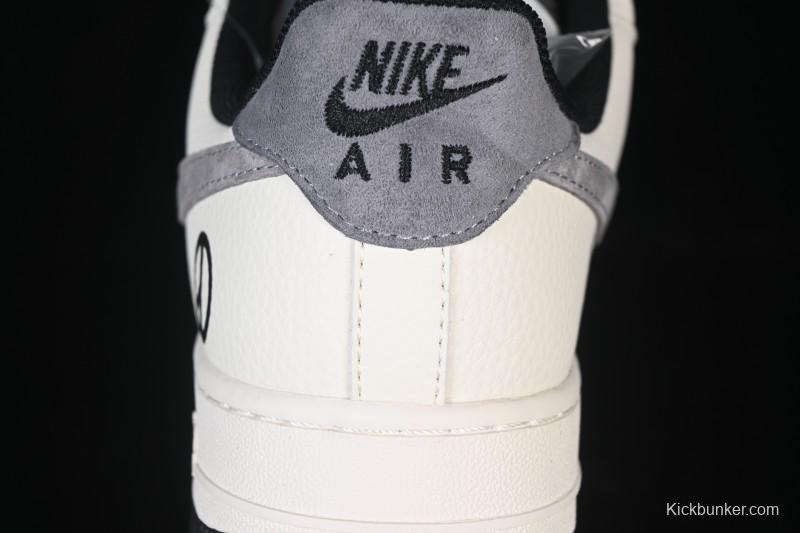 Nike Air Force 1 '07 Low G-Dragon Collaboration Daisy Beige Black Grey Casual Sneakers - QW5606-265
