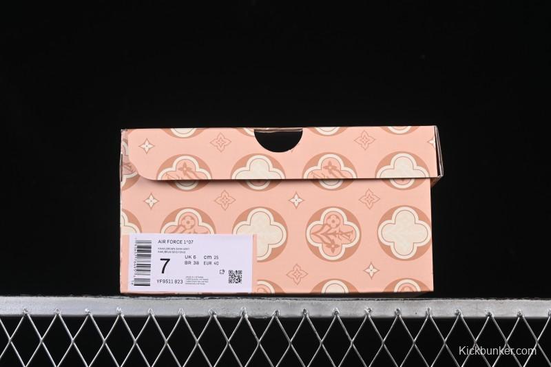 Nike Air Force 1 '07 Low LV Collaboration Light Blue Casual Sneakers - YF9511-823