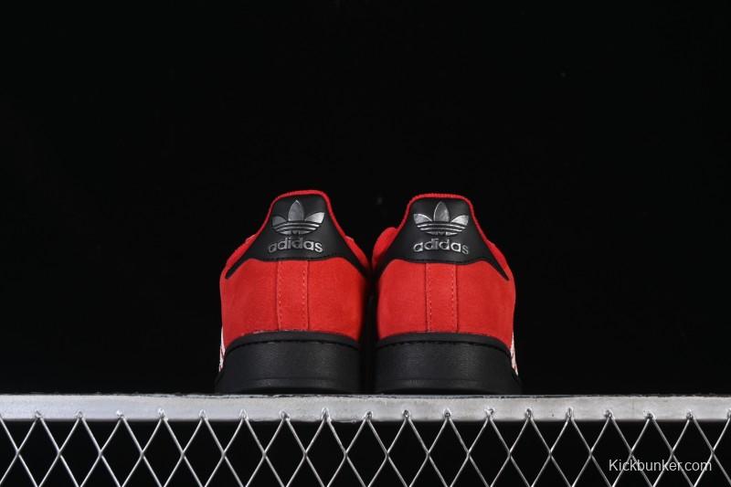 Adidas Superstar II Casual Sneakers with Shell Toe Design - JQ3220