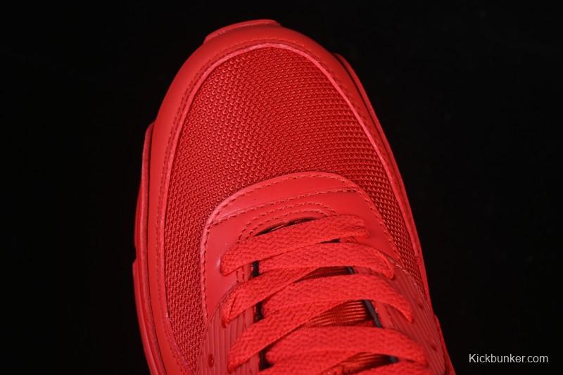 Nike Air Max 90 Retro Running Shoes with Air Cushion - CZ7918-600