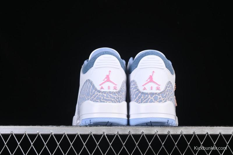 Nike Air Jordan 3 Retro Cobalt Bliss Design - HQ0784-101
