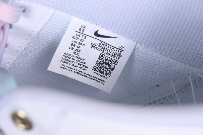 Nike Air Force 1'07 Low Four Hook Rainbow Cake Casual Sneakers - ZH0316-115