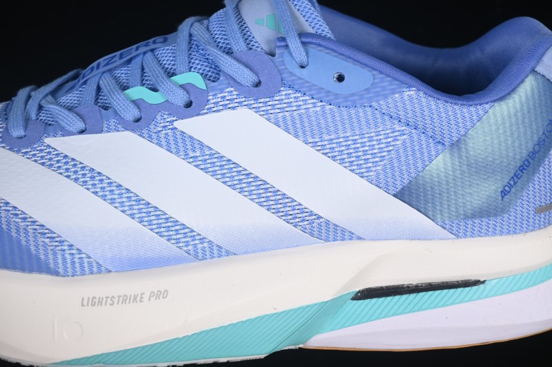 Adidas Adizero Boston 13 Running Shoes with Breathable Low-Top Design - JS4956