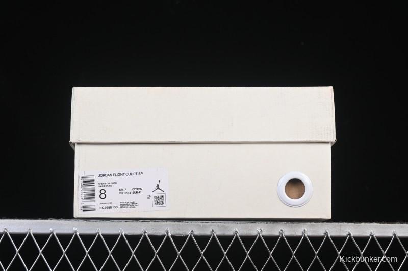 Nike Air Jordan Flight Court SP Retro Sports Sneakers - HQ2958-100