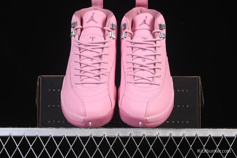 Nike Air Jordan 12 Retro Pearl Pink Basketball Shoes - 510815-600