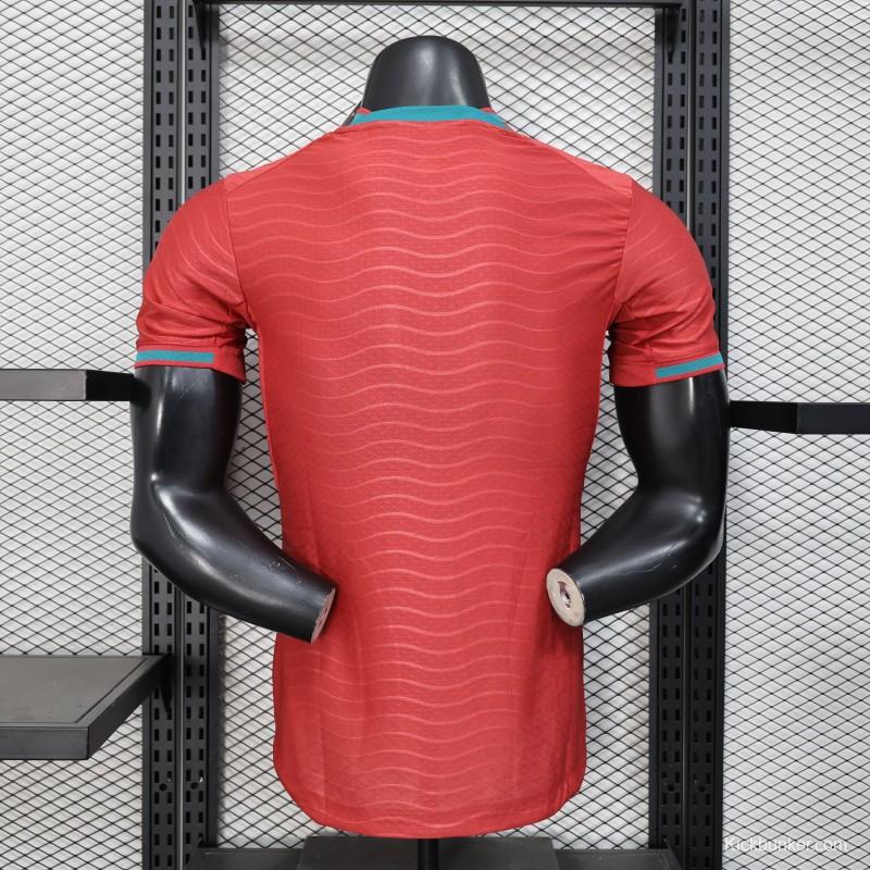 Player Version 2026 Portugal Home Jersey