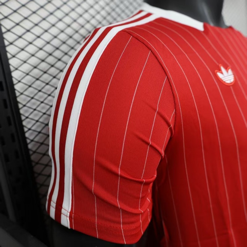 Player Version 25/26 Manchester United Red Adidas Original Casual Jersey