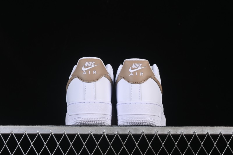 Nike Air Force 1 '07 Low Basketball Shoes with Classic Leather Upper and Air-Sole Cushioning - FJ4146-120