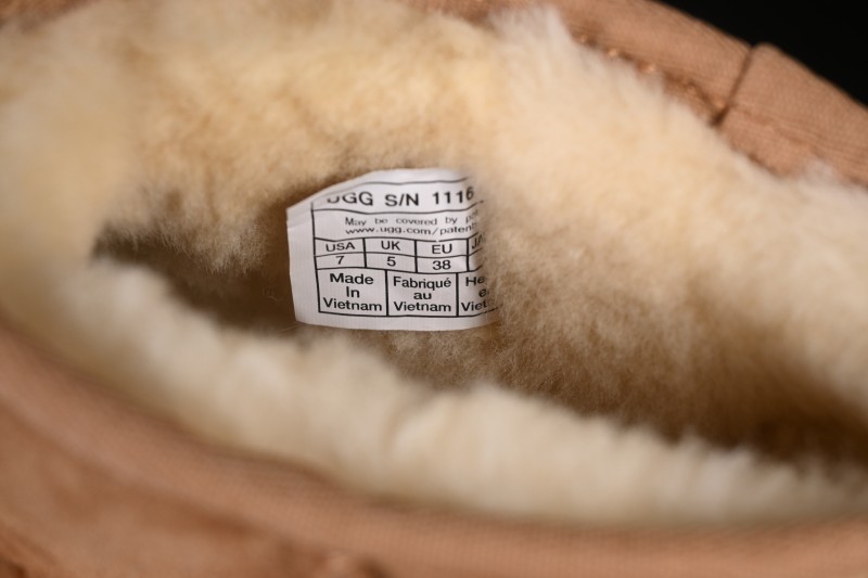 UGG Classic Ultra Mini Chelsea Boots with Sheepskin Lining - 1116109