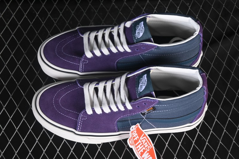 Vans Sk8-Mid Mid-Top Casual Skateboarding Shoes with Vulcanized Construction - VN0A4UUK76Y