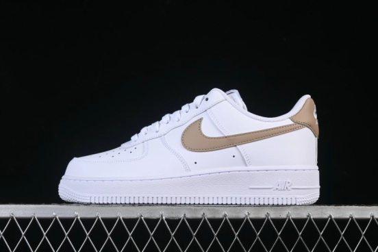 Nike Air Force 1 '07 Low Basketball Shoes with Classic Leather Upper and Air-Sole Cushioning - FJ4146-120