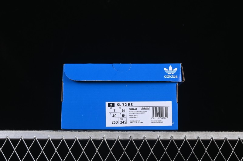 Adidas Originals SL 72 OG Retro Running Shoes with Classic Suede Design - IG4647