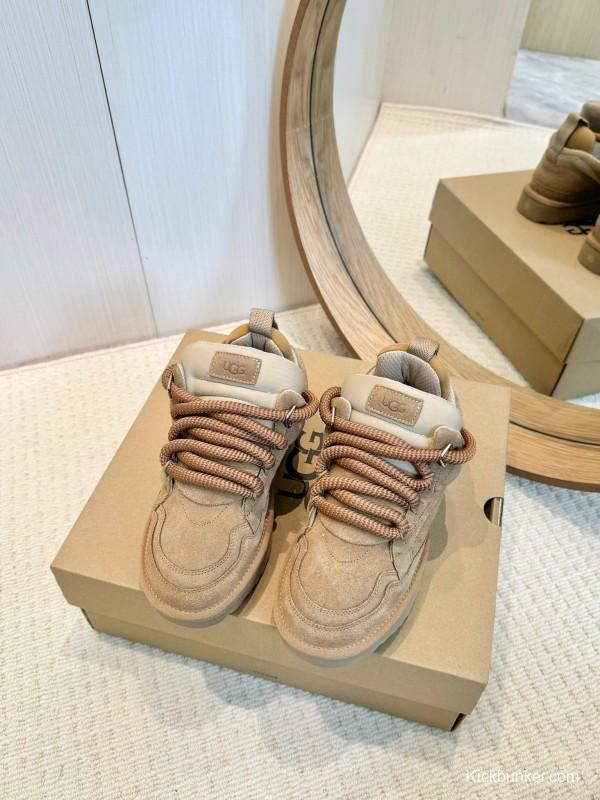 UGG Mel Leisure Shoes 2025 SS Autumn New Wide Strap Dual Color Design - LY00290