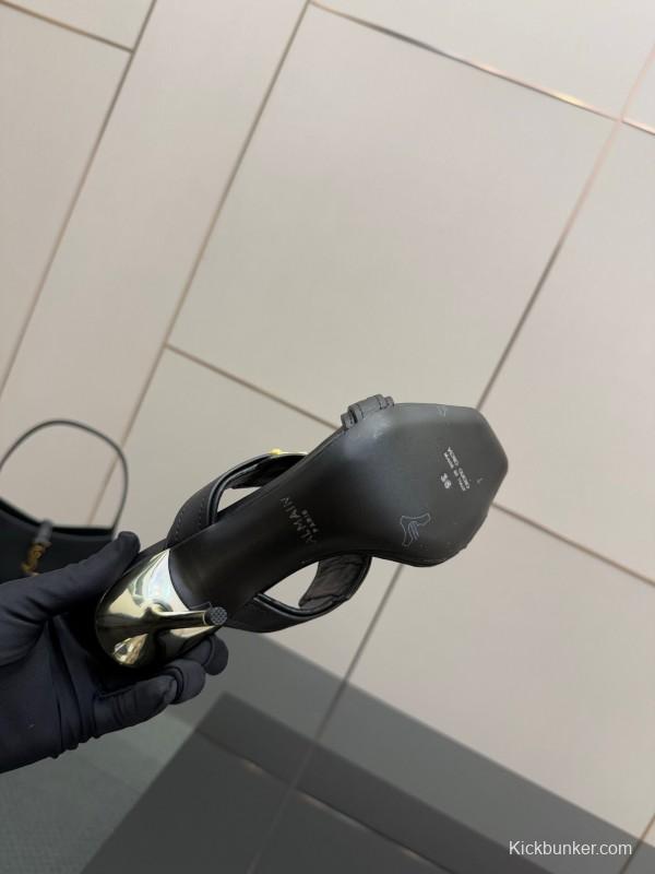 Balmain Metal Heel High Heel Sandals - KFY00320