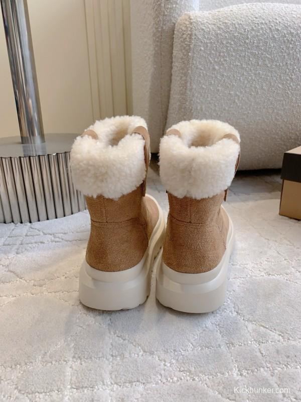 UGG 2025 SS Wool Warm Snow Boots - AS00310