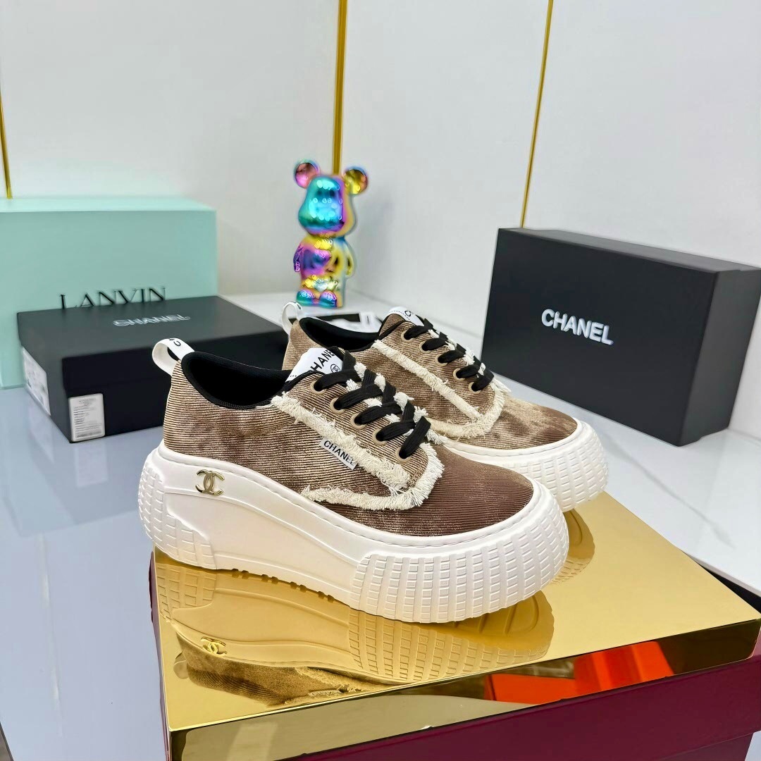 Chanel 2025/SS Little Chanel Loafers Panda Shoes - LY00330