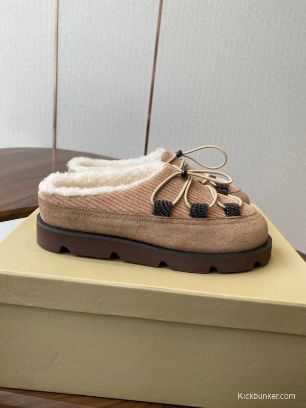 Brunello Cucinelli Open Walk Ankle Boot Winter Snow Boots - AS00300