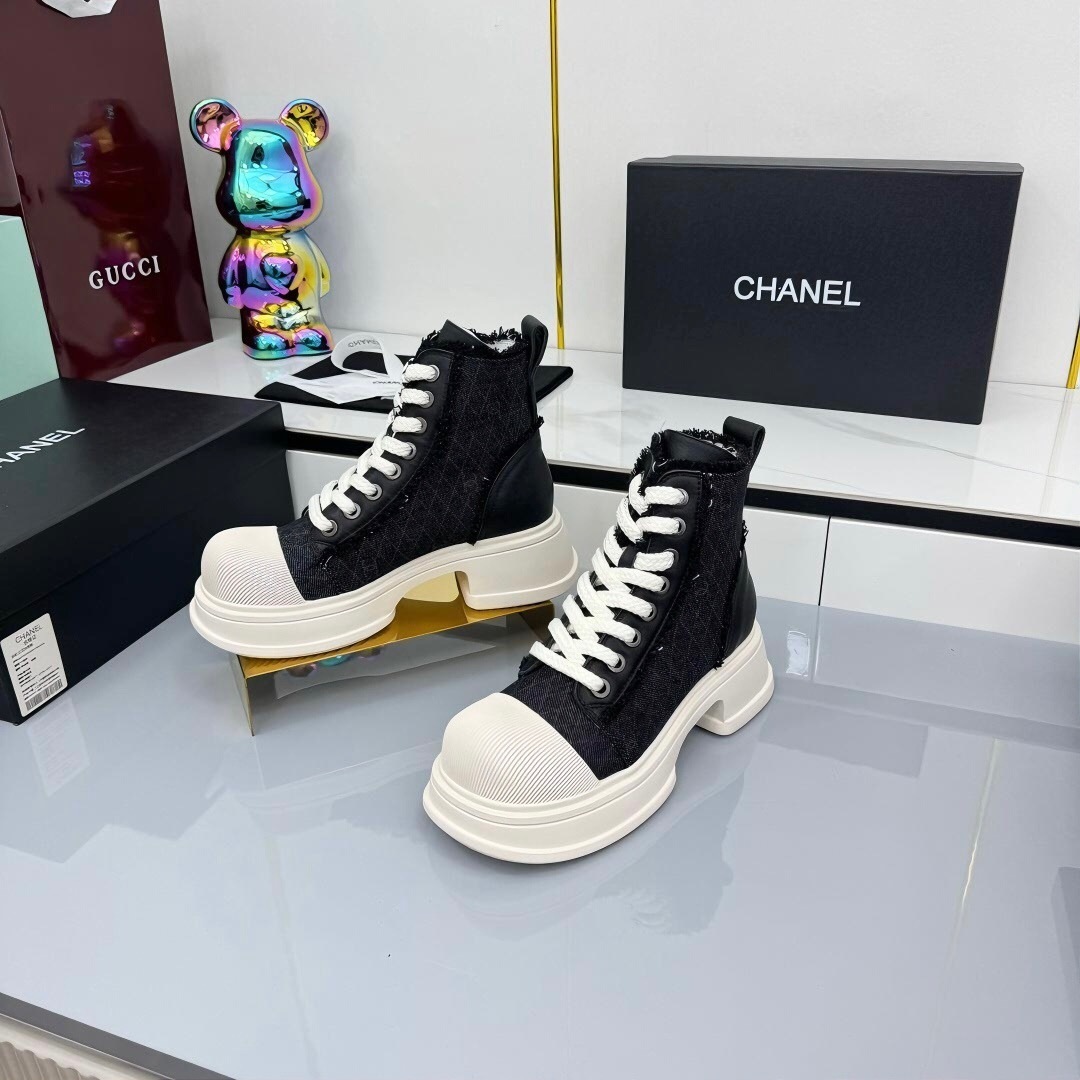 Chanel 2025/SS Short Boots Essential Autumn Winter Item - LY00380