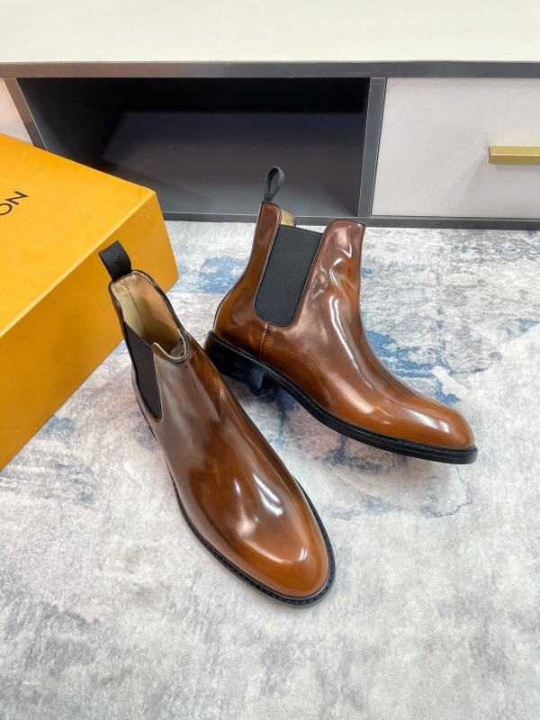 L Chelsea Series Formal Leather Shoes - AS00430