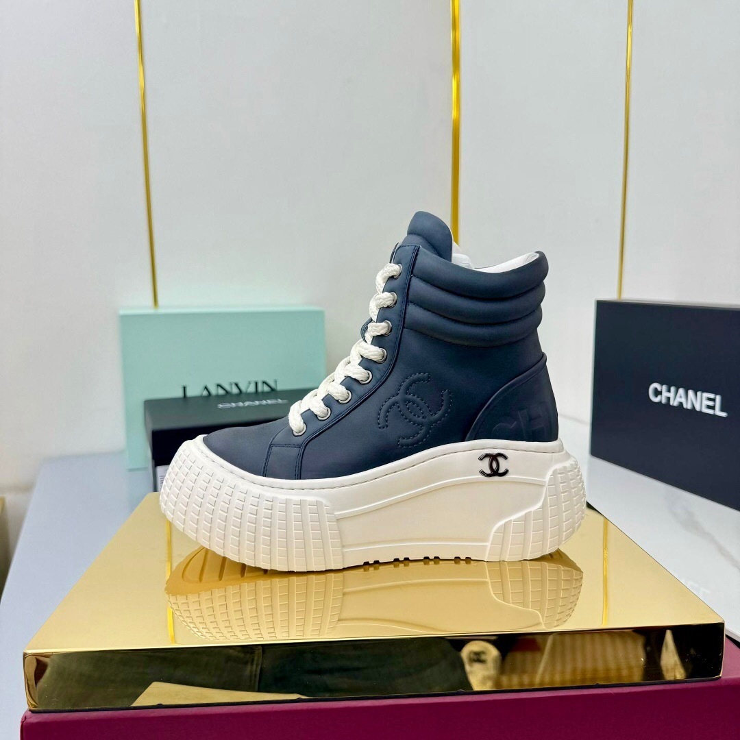 Chanel 2025 SS Short Boots Essential Fall Winter Heavy Duty Style - LY00400