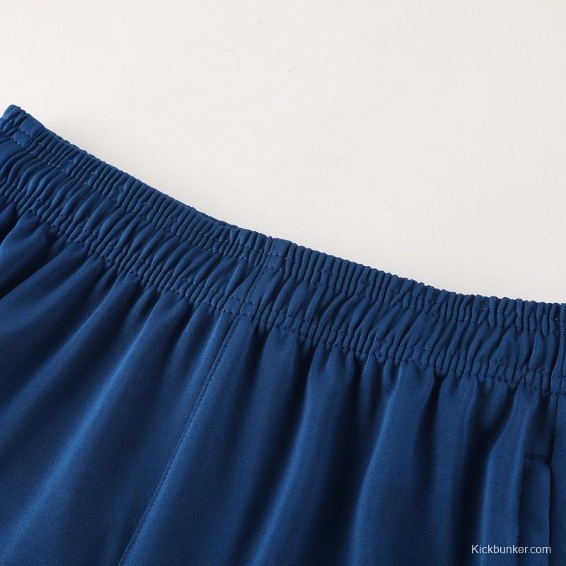 2025 Portugal Royal Blue Short Sleeve+Soccer Shorts