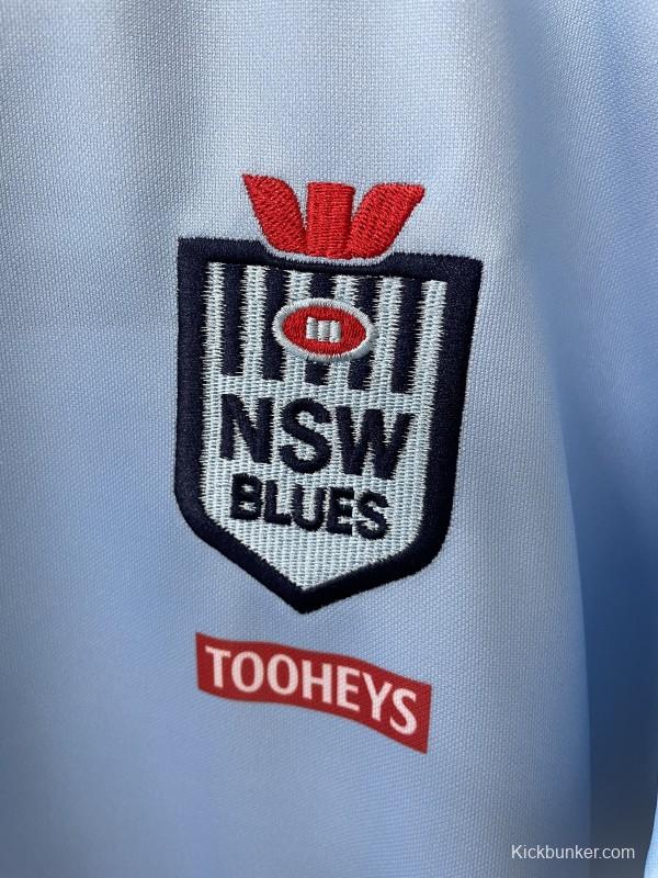 2026 NSW Blues Sky Blue with Navy Trim  Jersey